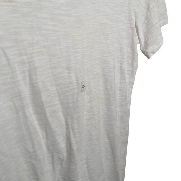Express Shirt Men's XS Cream Henley Short Sleeve Button Basic T-Shirt NWT - Picture 4 of 11